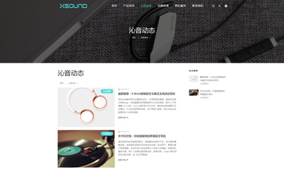 iBrandResponsive黑白簡潔響應(yīng)式產(chǎn)品展示企業(yè)網(wǎng)站定制